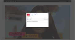 Desktop Screenshot of forevermagnifico.com