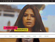 Tablet Screenshot of forevermagnifico.com